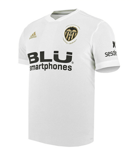 V alencia 18/19 Maillot de la 1ª equipación Agregar publicidad