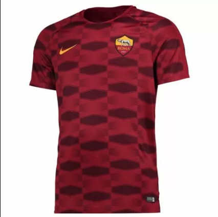 CAMISETA AS Roma NIÑOS Pre-ENTRENAMIENTO ENTRENAMIENTO 17/18