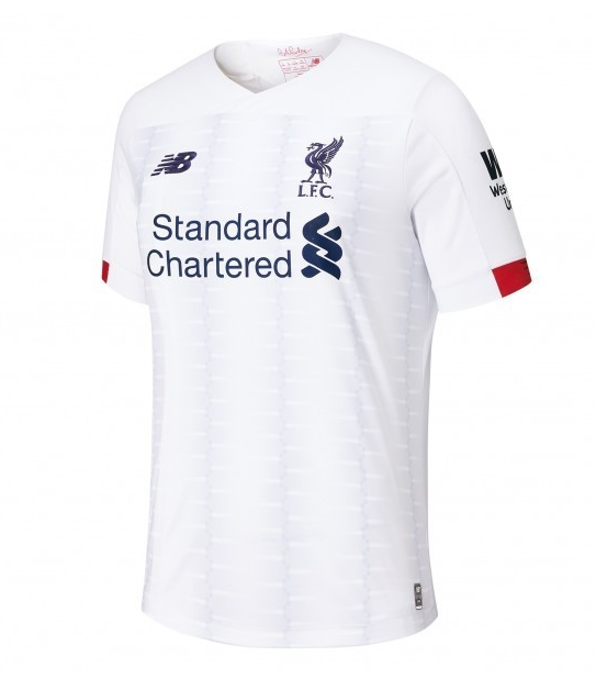 Maillot de la equipación visitante del Liverpool 2019-20