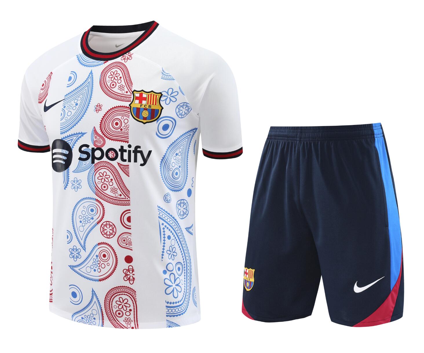 Maillot B-arcelona Fc Pre-Match 2024/2025 + Pantalon