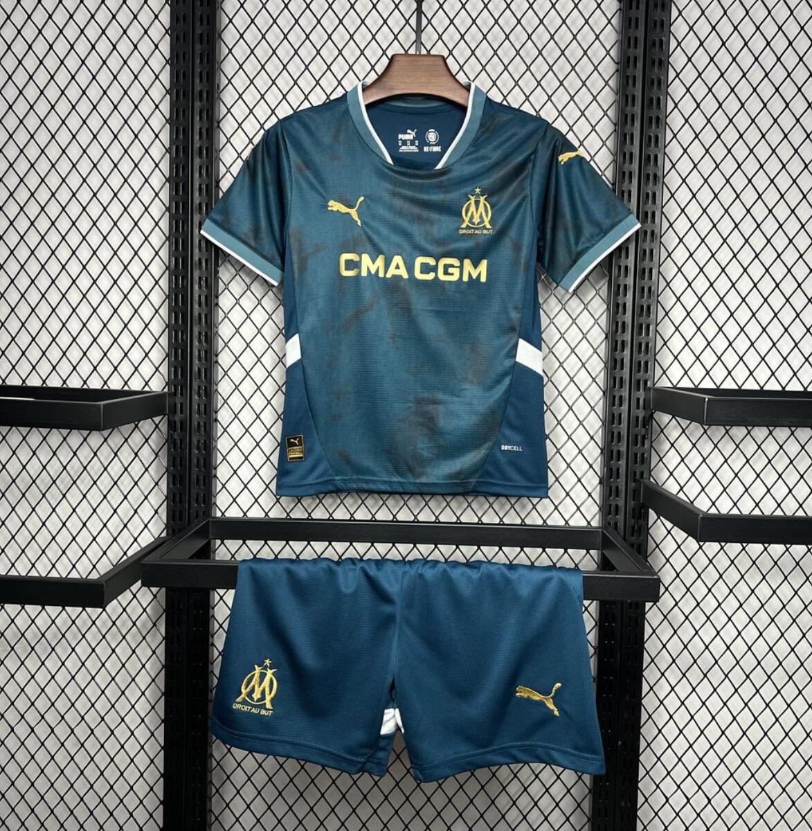 Maillot Olympique Marsella Extérieur 24/25 Junior