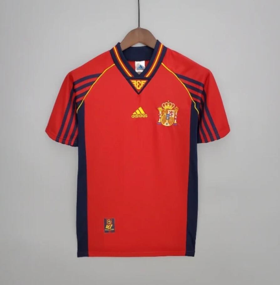 Maillots Retro España Domicile 1998