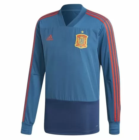 CAMISETA España Manga larga ENTRENAMIENTO 17/18