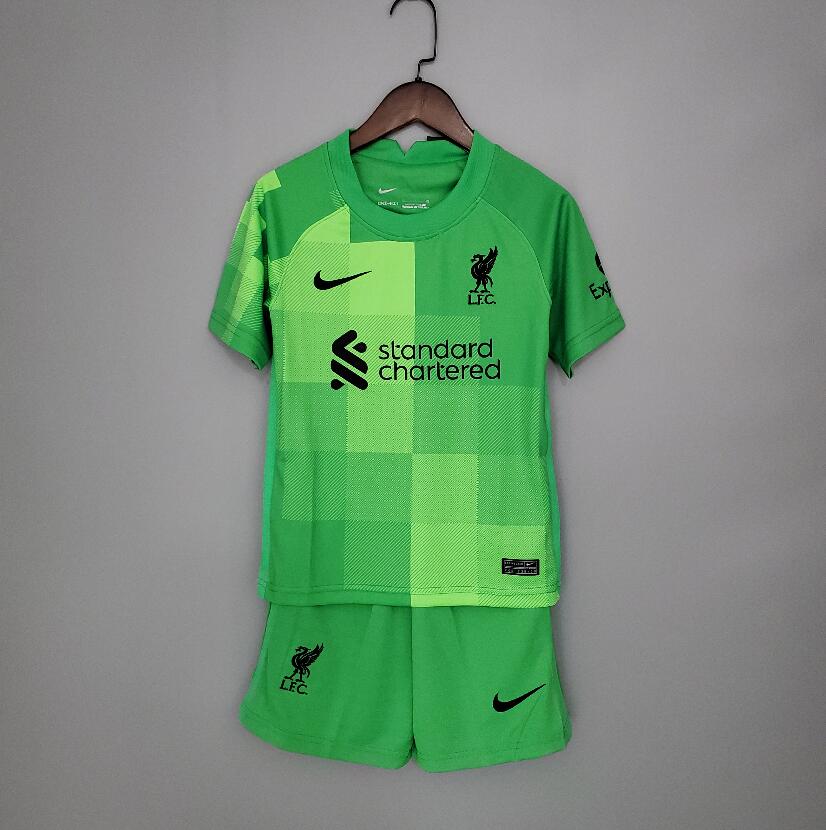 Maillot Liverpool Fc Stadium Gardien 2021-2022 Junior