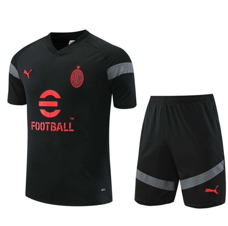 Maillot AC Milan Pre-Match Noir 22/23 + Pantalon