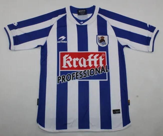 Maillot Retro Real Sociedad Domicile 02/03