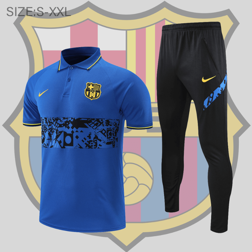 Polo Barcelona Kit Bleu