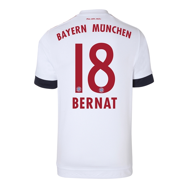 CAMISETA Bayern Munich 15/16 BERNAT SEGUNDA EQUIPACIÓN