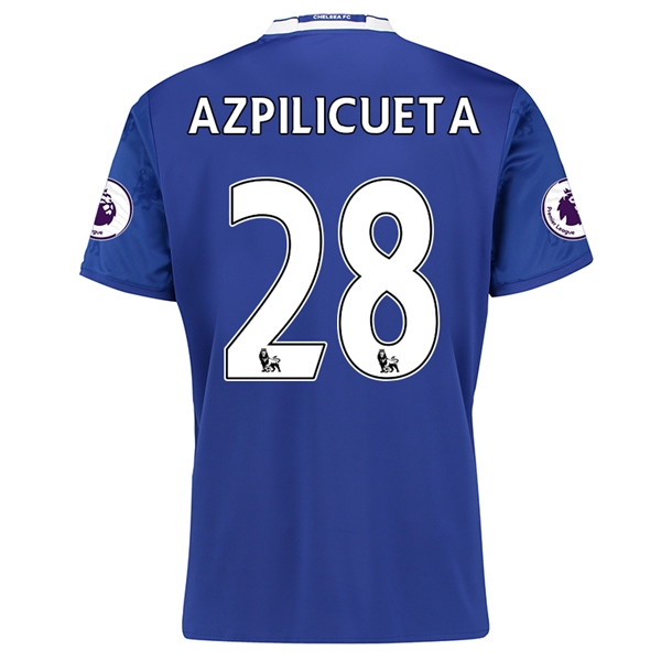 CAMISETA Chelsea 16/17 28 AZPILICUETA PRIMERA EQUIPACIÓN