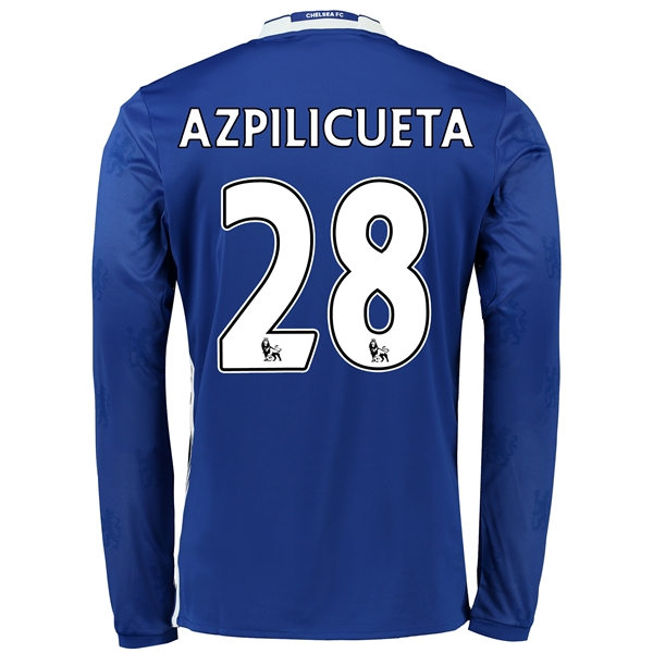 CAMISETA Chelsea 16/17 28 AZPILICUETA LS PRIMERA EQUIPACIÓN