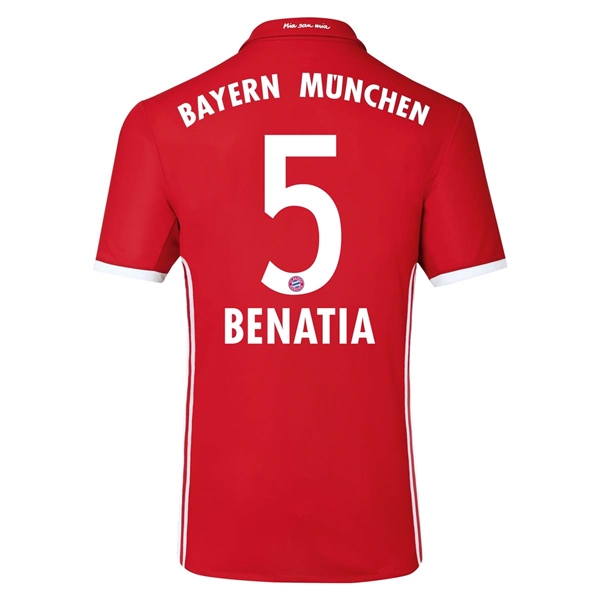 CAMISETA Bayern Munich 16/17 BENATIA Authentic PRIMERA EQUIPACIÓN