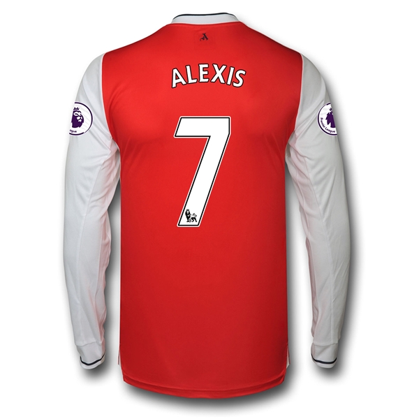 CAMISETA Arsenal 16/17 7 ALEXIS LS PRIMERA EQUIPACIÓN